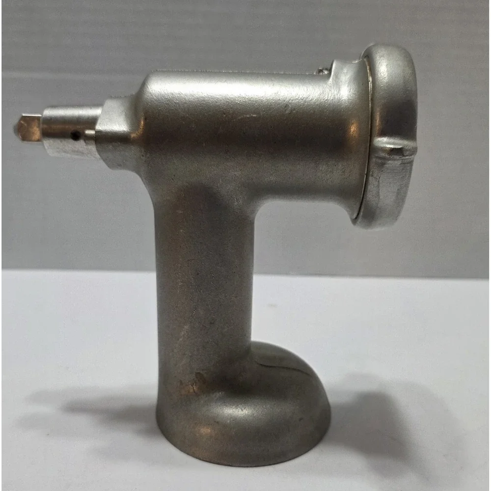 Vintage Metal KitchenAid Hobart Meat Grinder  With Attachments 1950s
